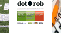 Desktop Screenshot of dotrob.com